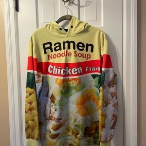 Ramen Noodle Soup Chicken Flavor Hoodie
